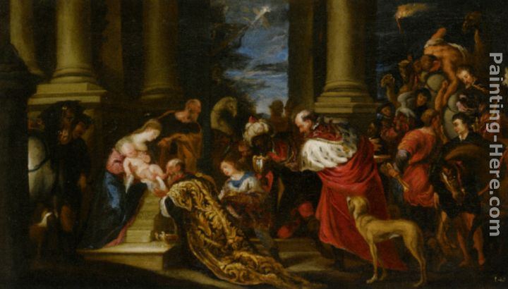 Juan Antonio Frias y Escalante The Adoration of the Magi